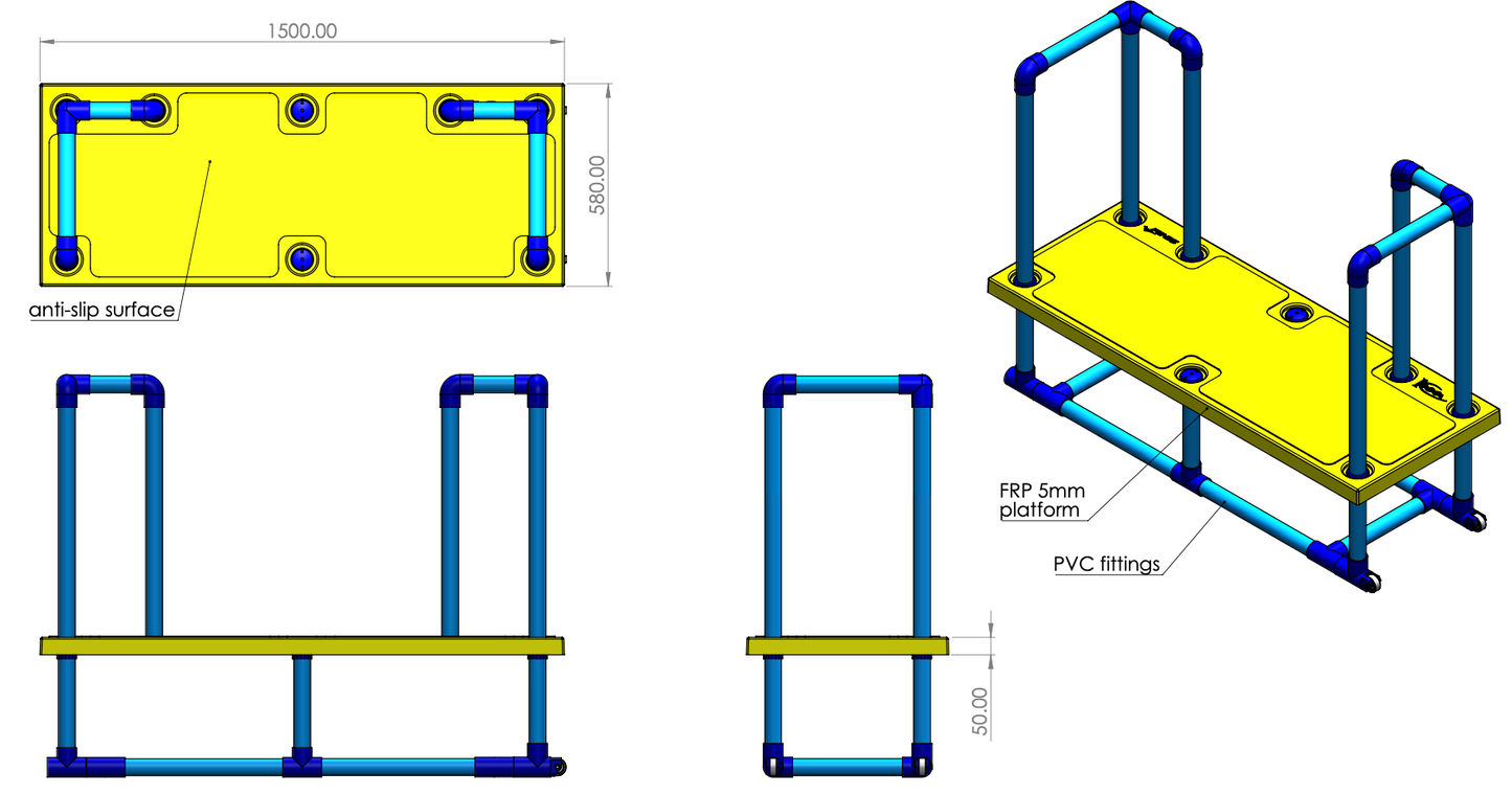 End of Pool Swim Teaching Platform