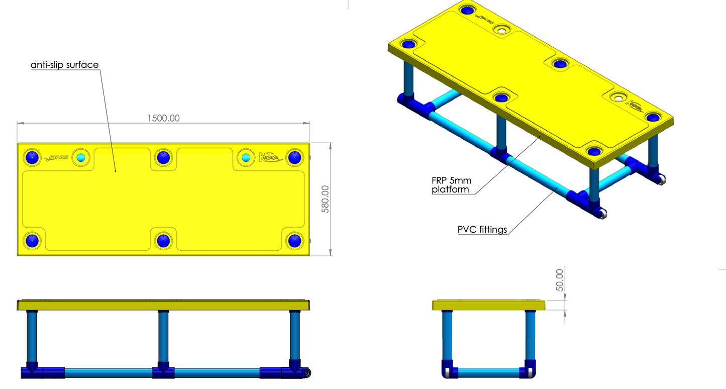 End of Pool Swim Teaching Platform