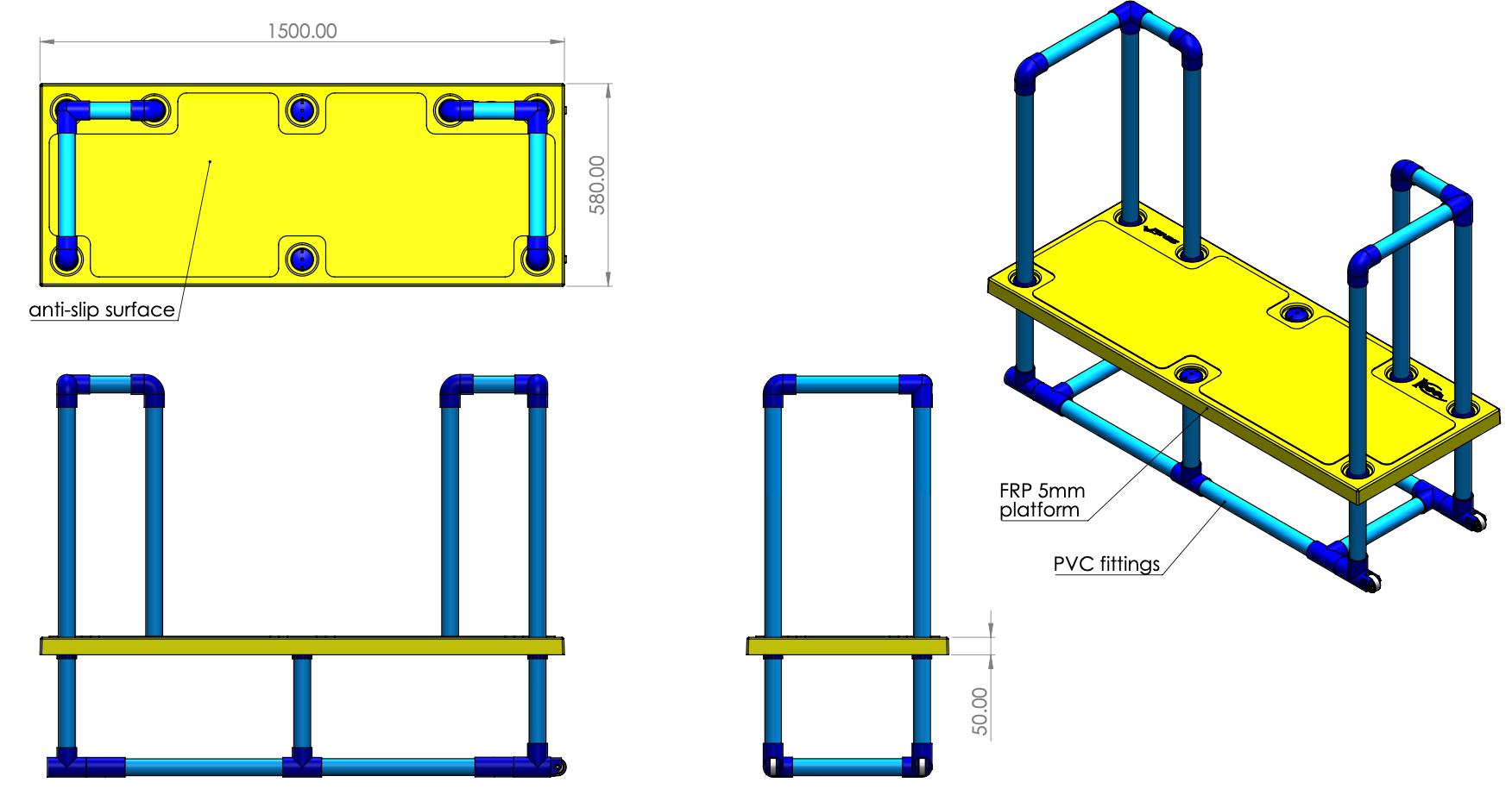 End of Pool Swim Teaching Platform